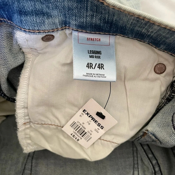 Express distressed skinny denim - Picture 8 of 10